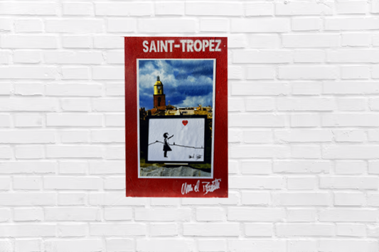 Tablette Photographie du Tableau de l'enfant avec vu sur le Clocher