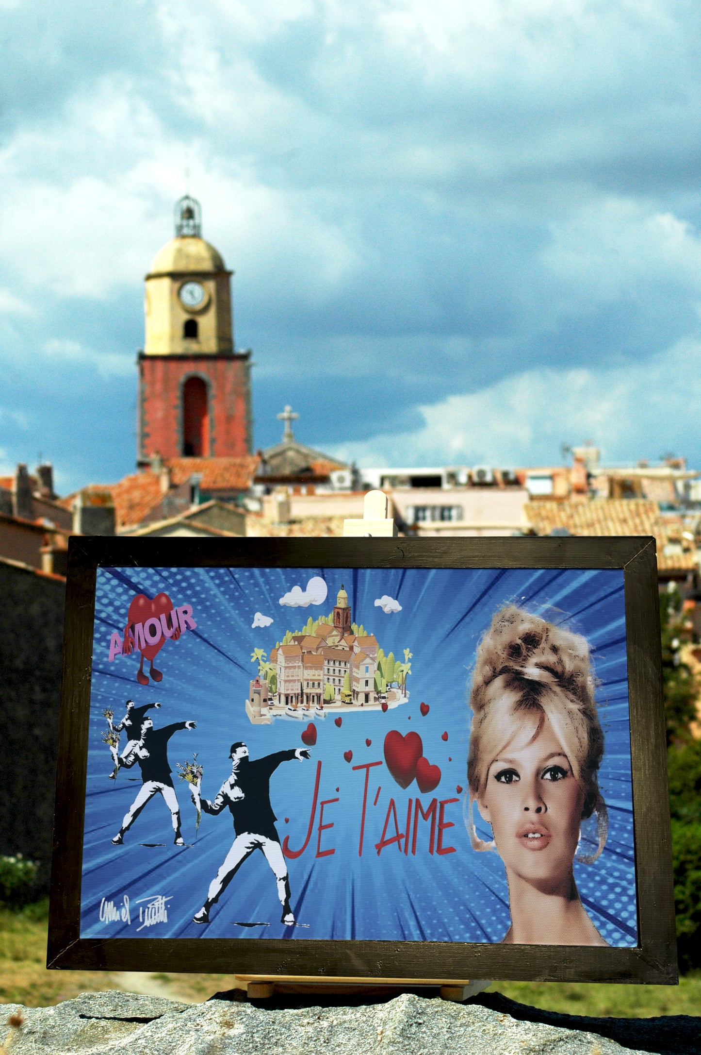 Tableau je t'aime mon amour