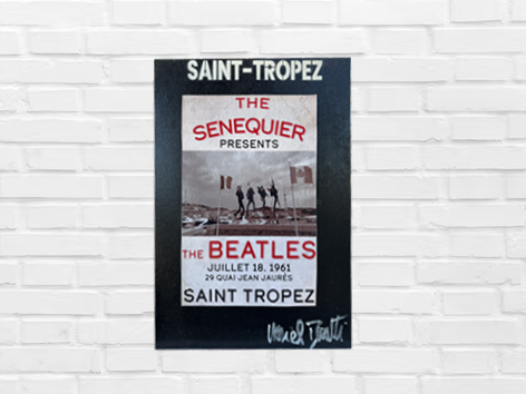 Tablette The Beatles au Senequier