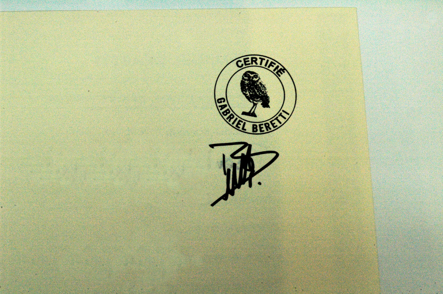 Tableau Liberty Liberty Aluminium Brossé édition Rouge