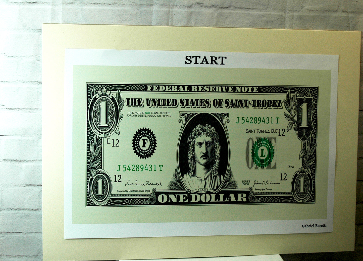 Affiche IN SAINT TROPEZ WE TRUST