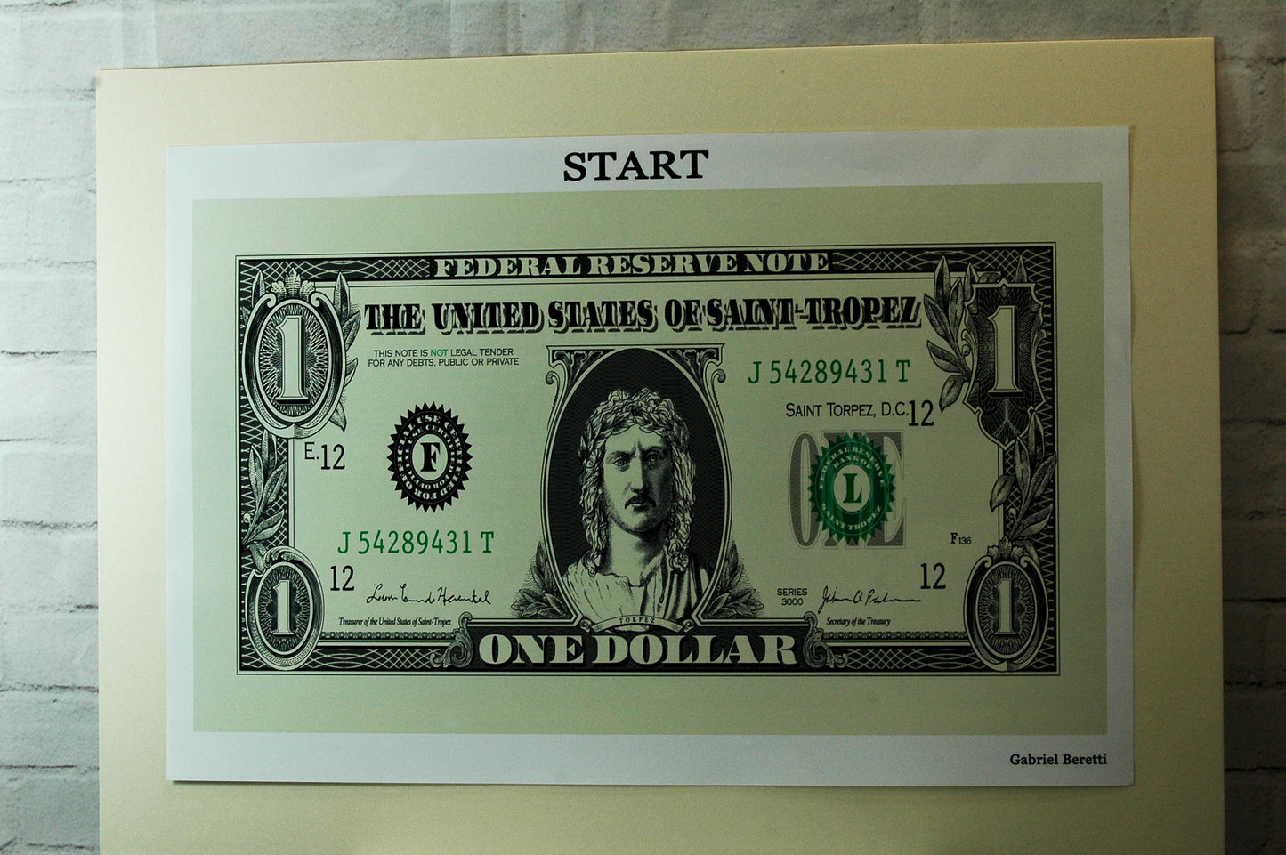 Affiche IN SAINT TROPEZ WE TRUST