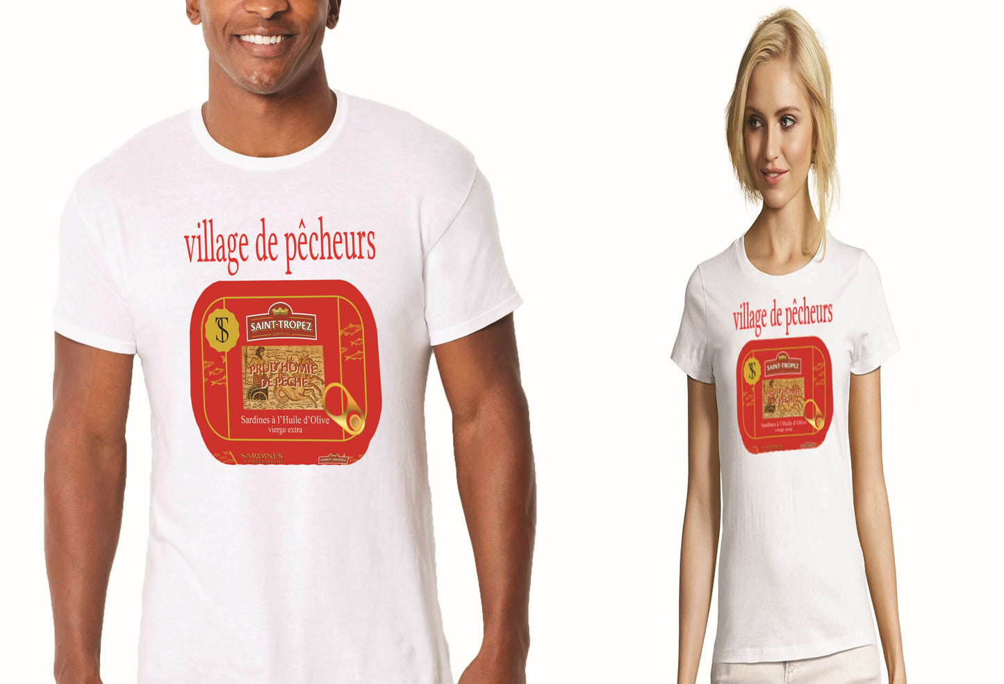 Tee-Shirt VILLAGE DE PECHEURS