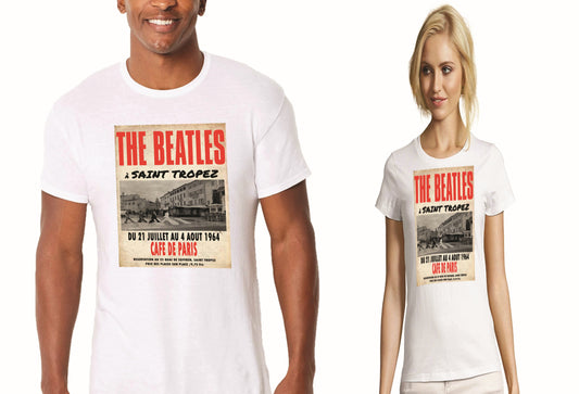 Tee-Shirt THE BEATLES café de Paris