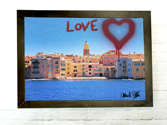Tableau Canva Amour à la Ponche