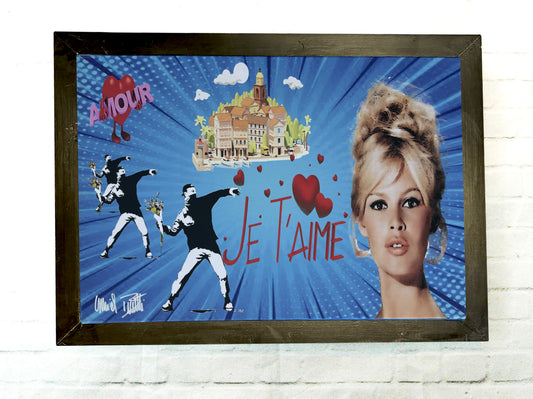 Tableau je t'aime mon amour