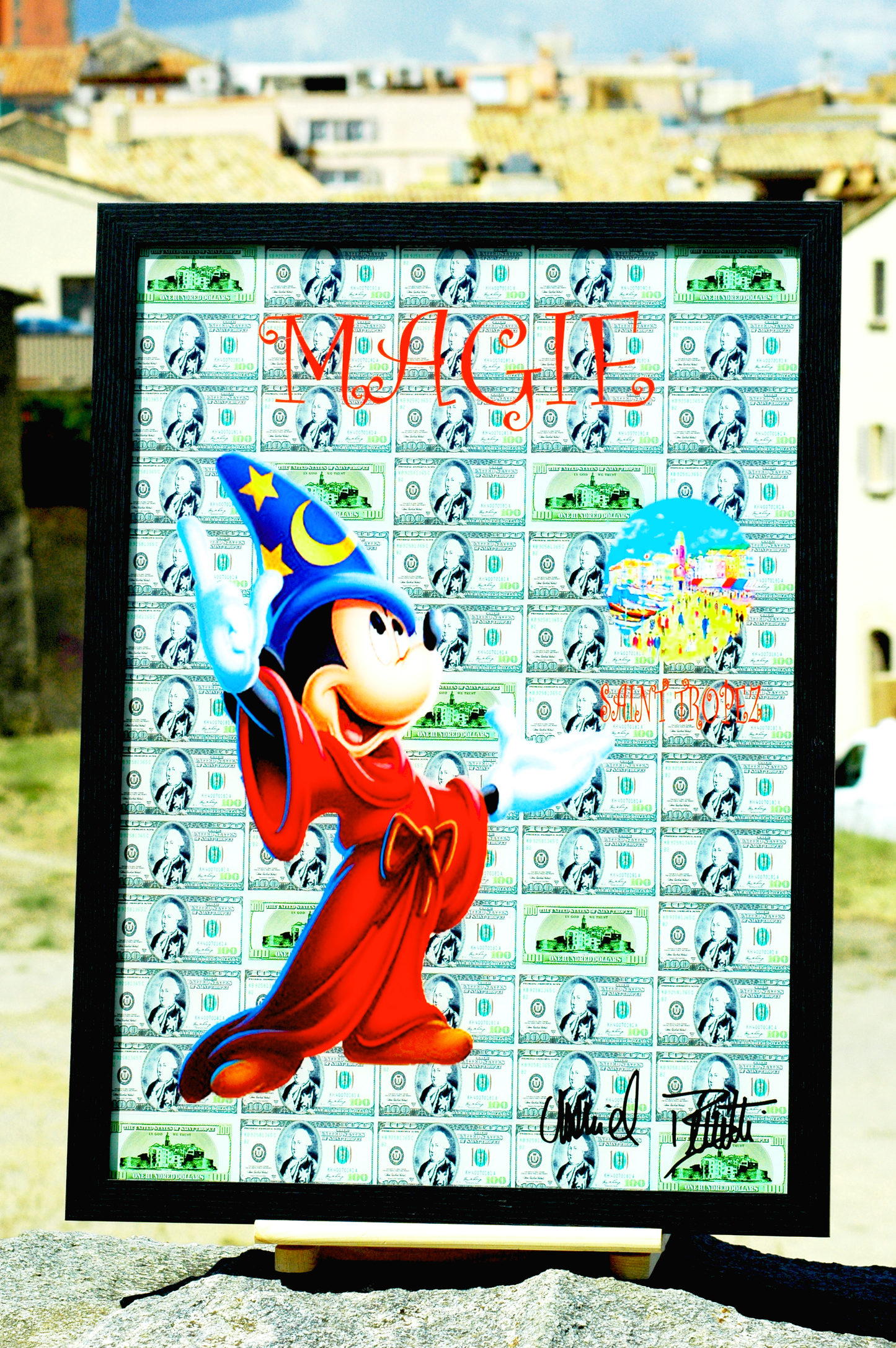 Tableau Magie à Saint Tropez