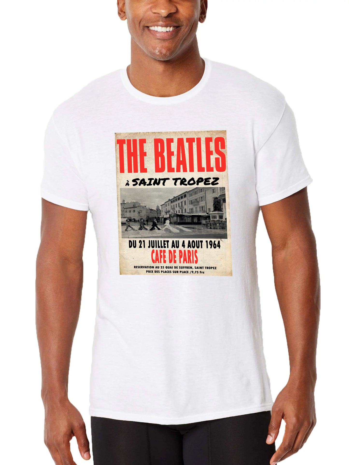 Tee-Shirt THE BEATLES café de Paris