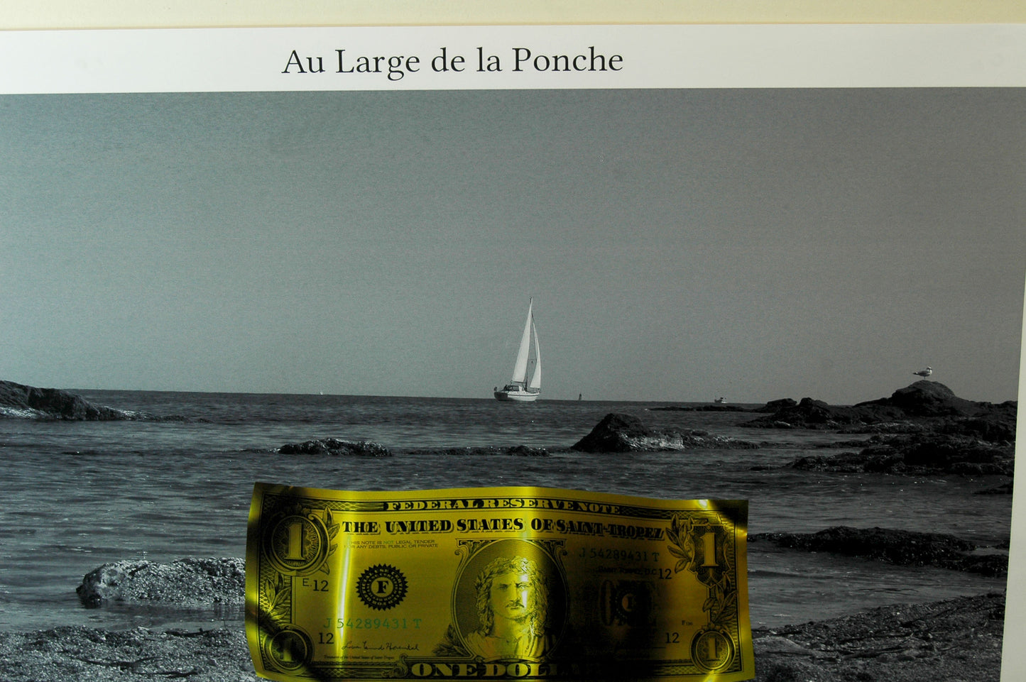 Affiche Au Large de la Ponche Edition Gold