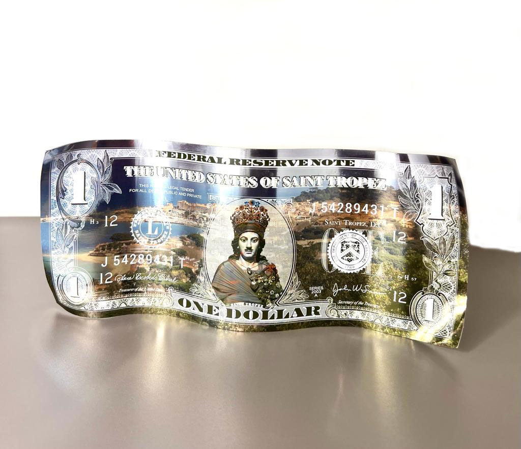 Sculpture Dollar Tropézien - Paysage