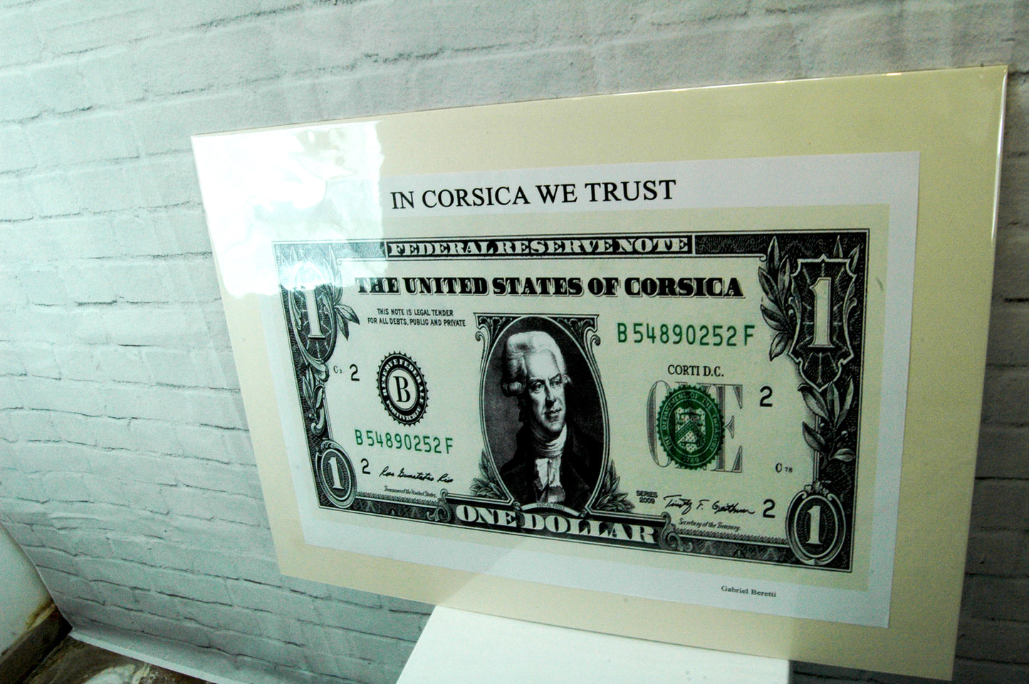 Affiche IN CORSICA WE TRUST