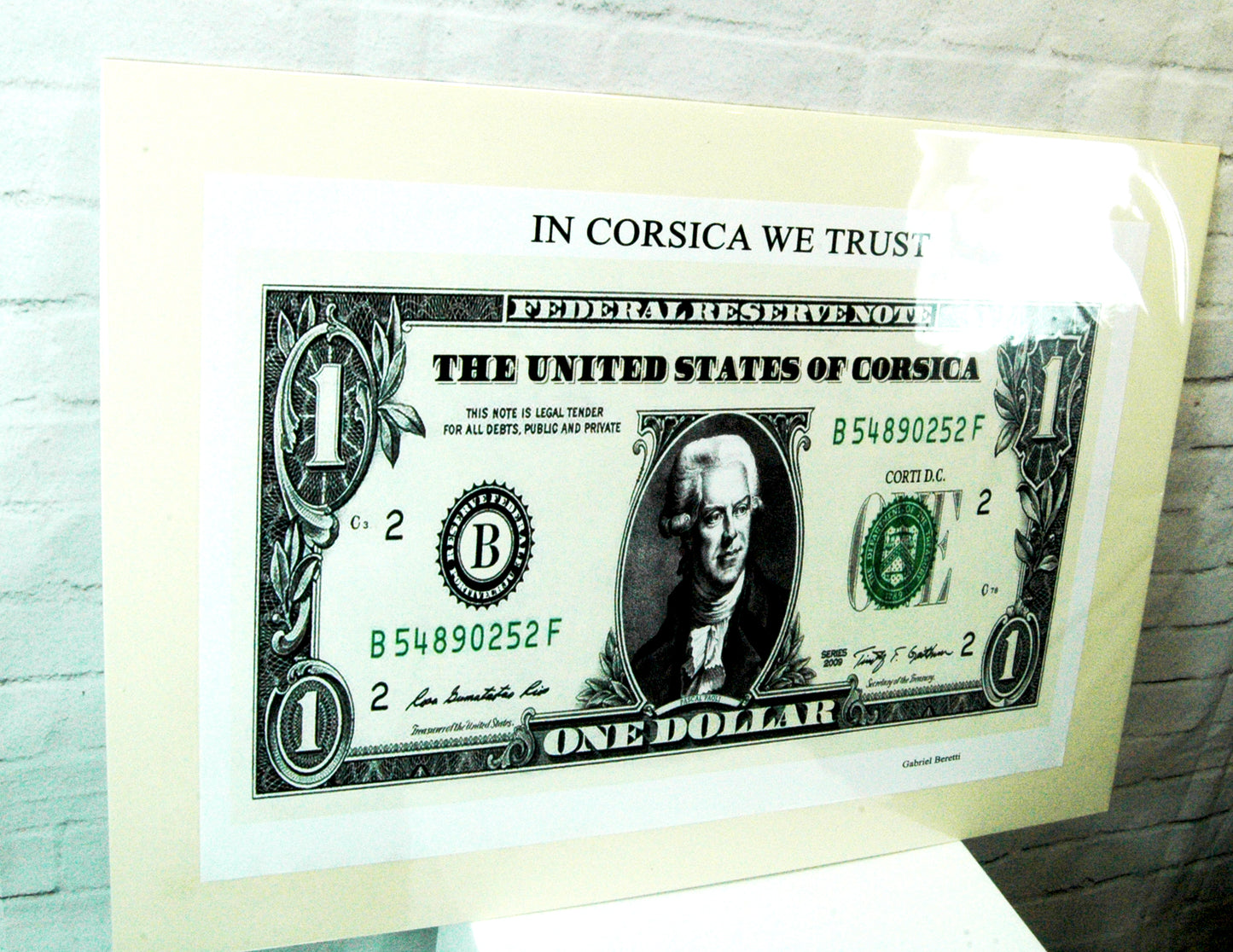 Affiche IN CORSICA WE TRUST