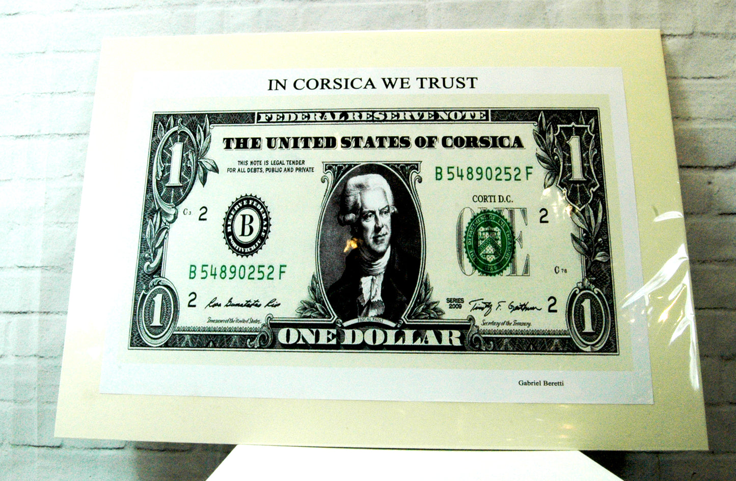 Affiche IN CORSICA WE TRUST