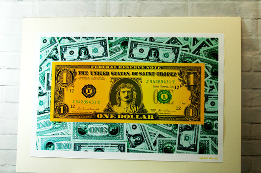 Affiche Tapis de dollars