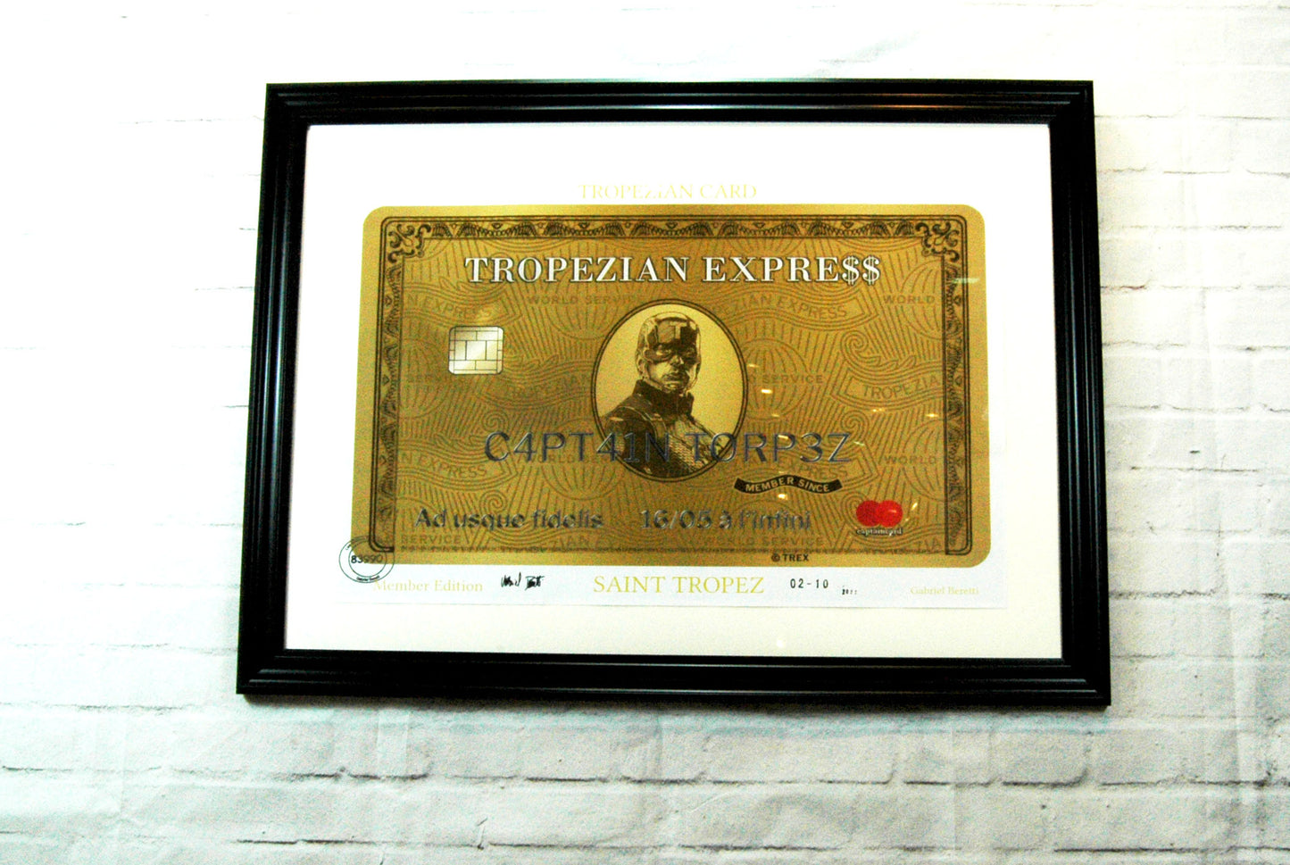 Affiche Tropezian Express Member Card