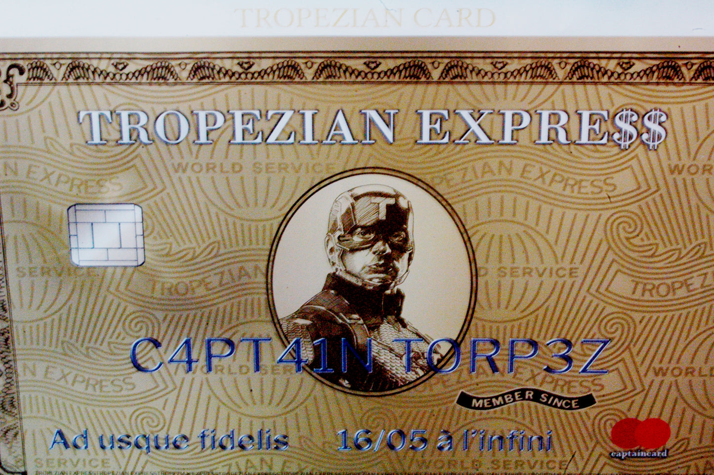Sérigraphie Tropezian Express member card